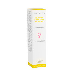 ZOBNA PASTA ZA ŽENSKE MEDIVITAL, 75 ML
